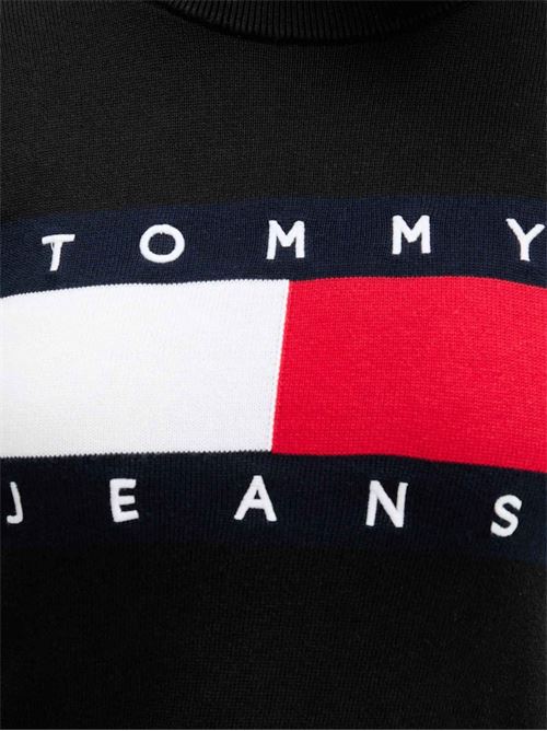 Maglione in cotone con logo Tommy Jeans | DW0DW22930BDS